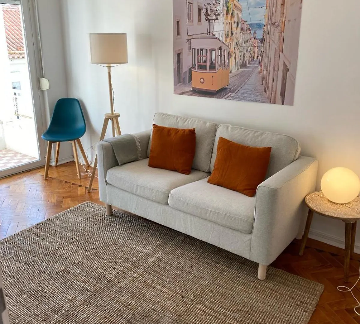 Sunny Apartment With A Balcony Lisboa 0*,  Portugalsko